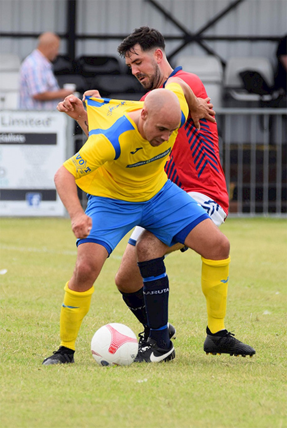 Photographing Eastbourne United Football Club
