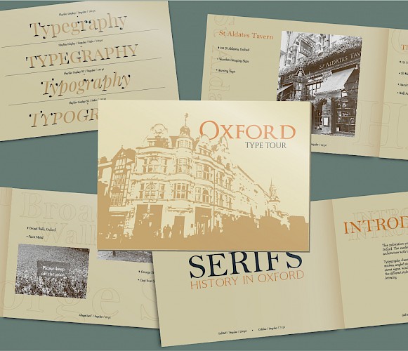 Concept for Oxford Typography Guide Book