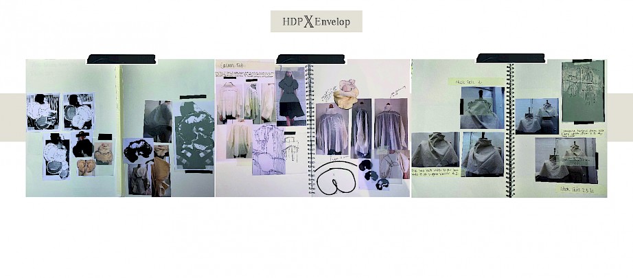 HDP X Envelop - Sketchbook Development