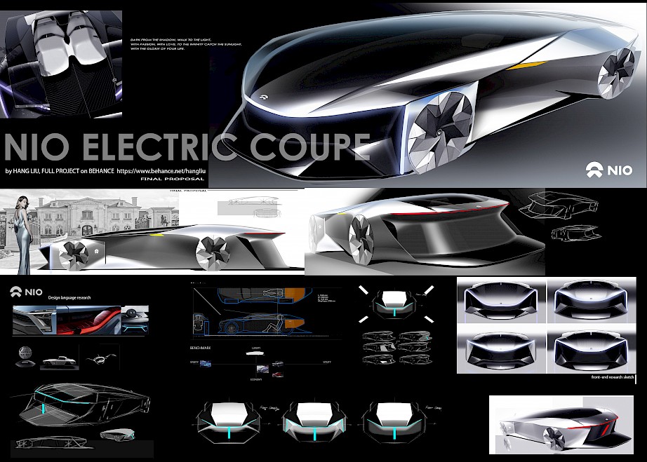 Nio electric coupe