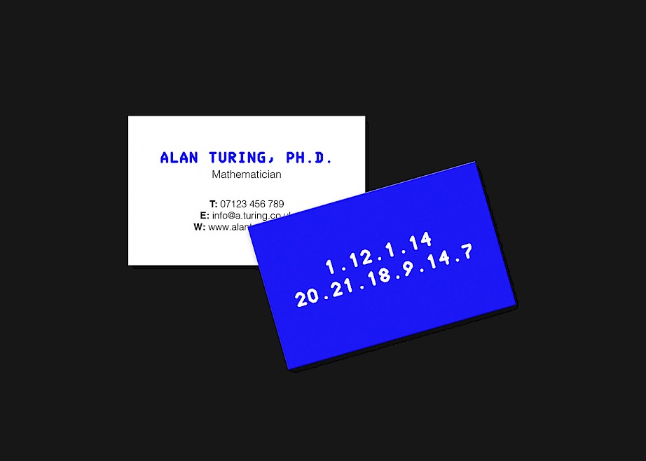 Alan Turing brand identity