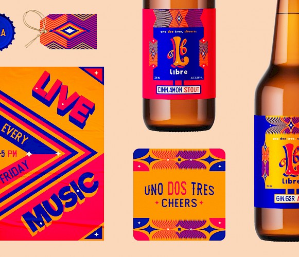 Líbre- Craft Beer Branding