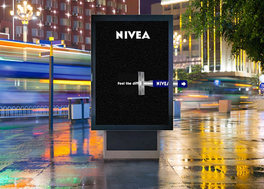 Concept for a Nivea ad campaign